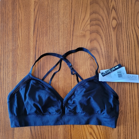 Design Lab black racer-back bra, size L - NEW - Picture 7 of 7